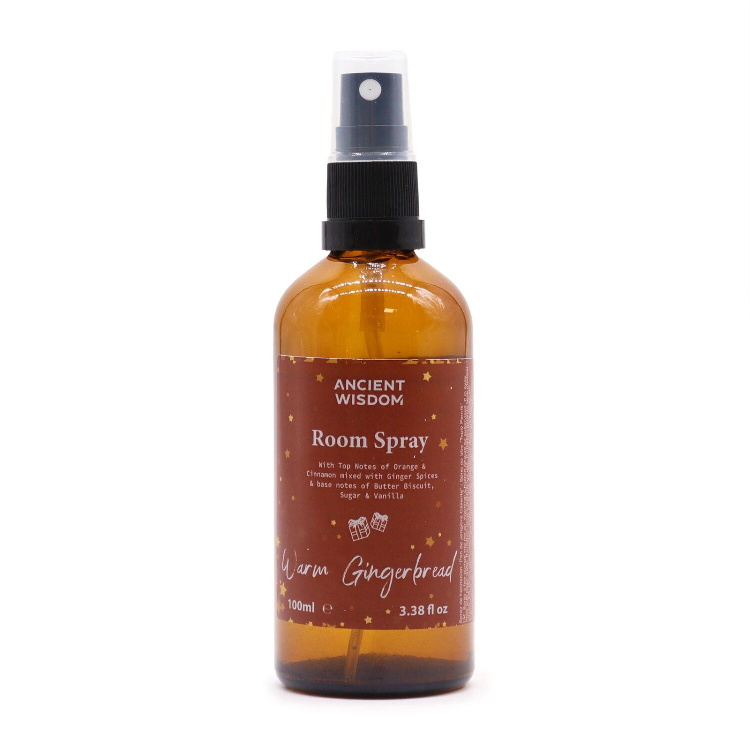 Warm Gingerbread room and pillow spray 100ml Christmas home fragrance