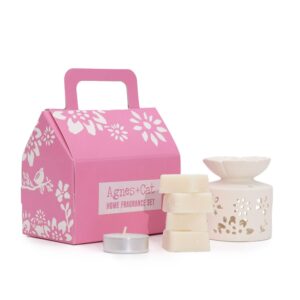 Agnes + Cat Tea and Roses home fragrance gift set handmade in the UK