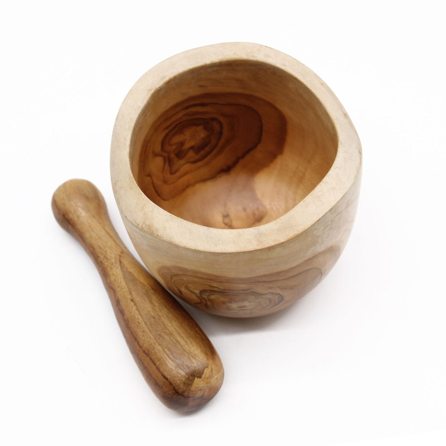Ergo Teak Pestle & Mortar - Image 3