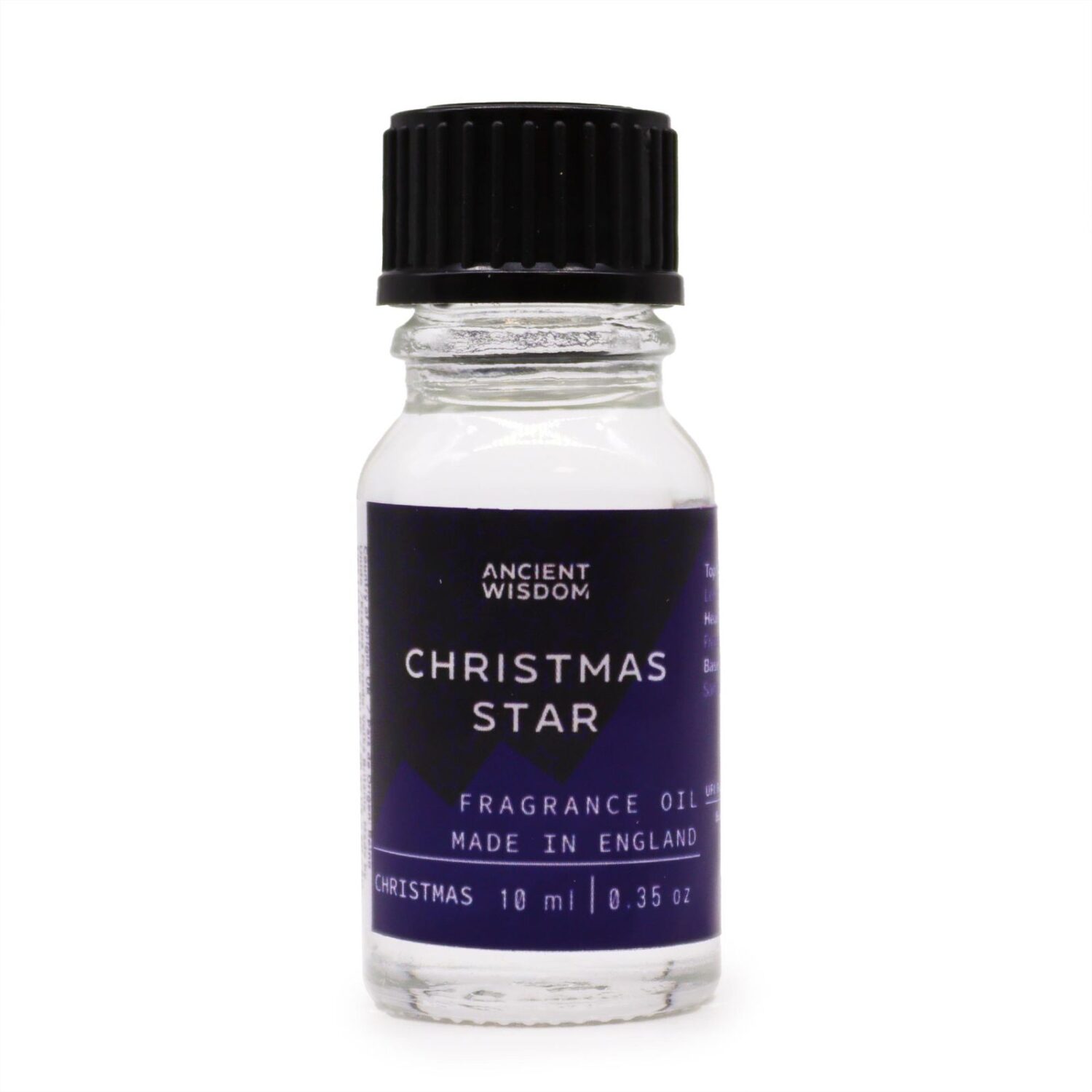 Christmas fragrance oil, Christmas Star 10ml bottle